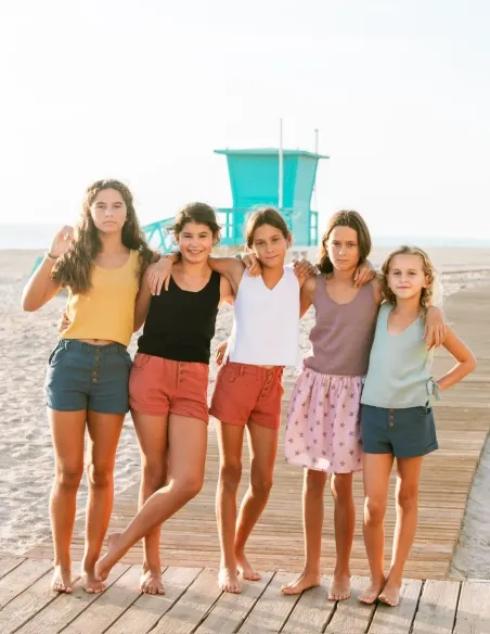 TOP TIRANTES PUNTO NEGRO NIÑA/TEEN