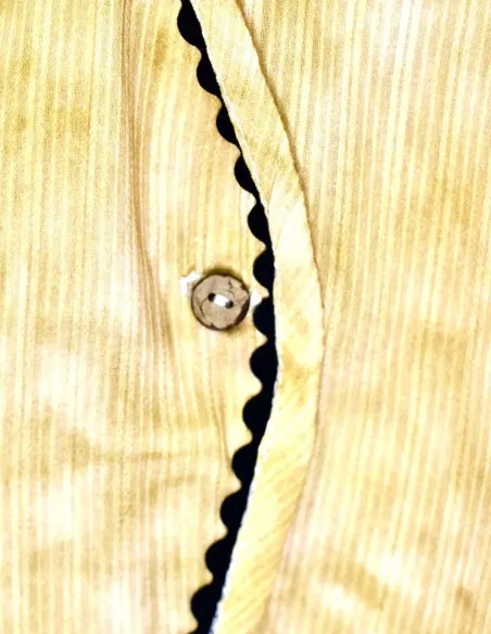 TOP TYE DYE LISO MOSTAZA