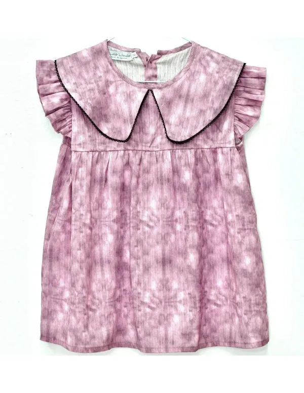 BLUSA TYE DYE LISO MALVA