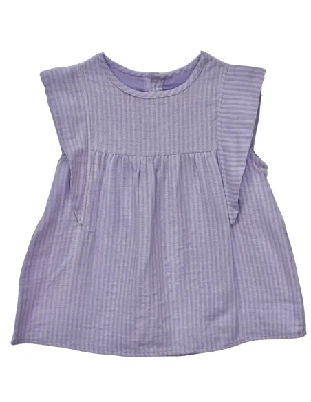 BLUSA GASA ALAS MALVA