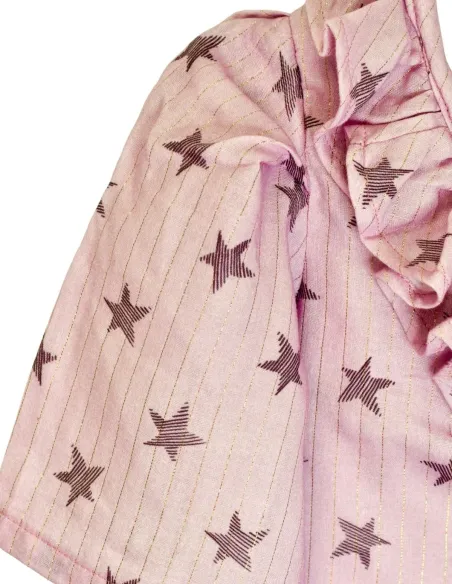 BLUSA ESTRELLAS MALVA