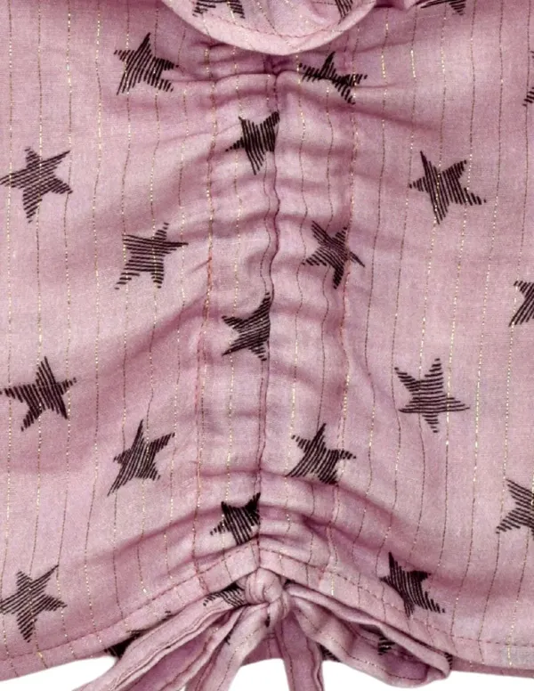 BLUSA ESTRELLAS MALVA