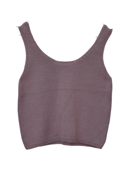 TOP TIRANTES PUNTO MALVA CHICA/WOMAN