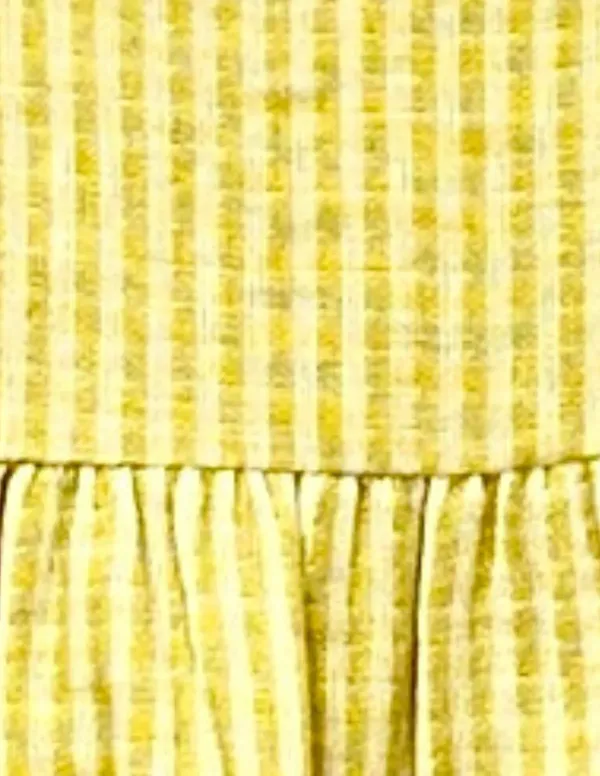 BLUSA GASA ALAS MOSTAZA