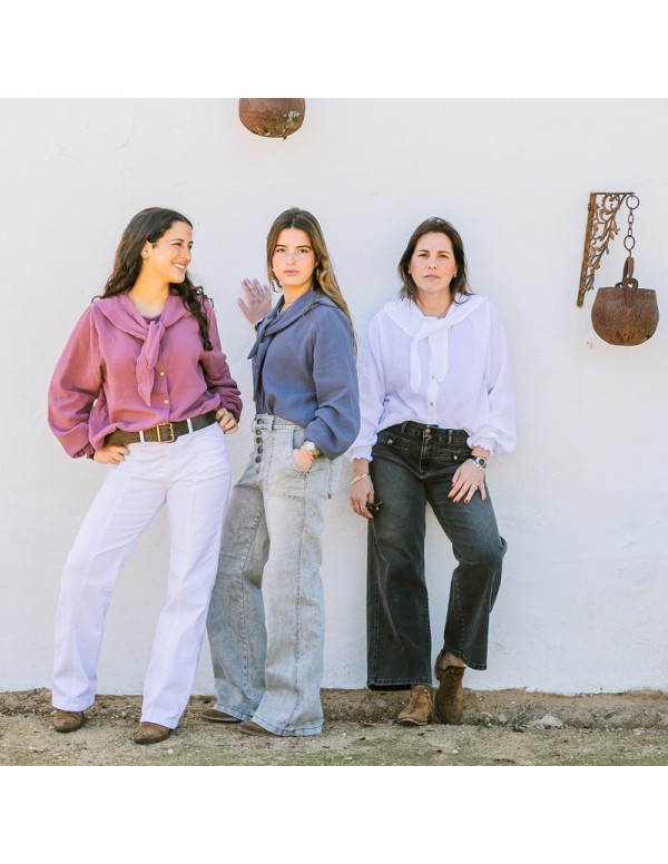 BLUSA MARINERA BLANCA CHICA/WOMAN