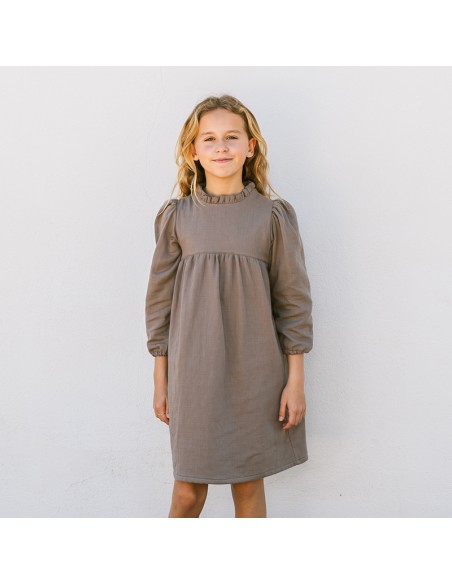 Vestido Liso Topo Niña/Teen