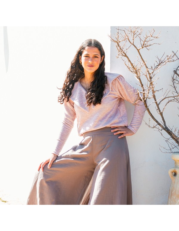 Jersey Pico Volante Rosa Chica/Woman 2