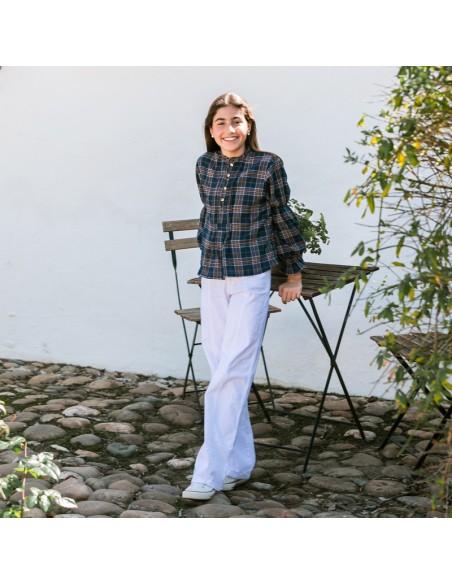 Vaquero Lavado Blanco Niña/Teen