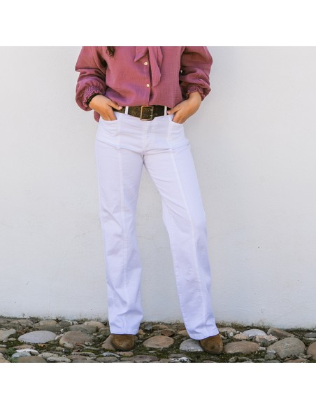 Vaquero Lavado Blanco Chica/Woman