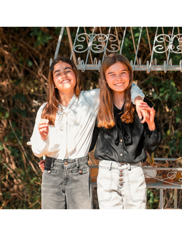 Blusa Lazo Viscosa Niña/Teen