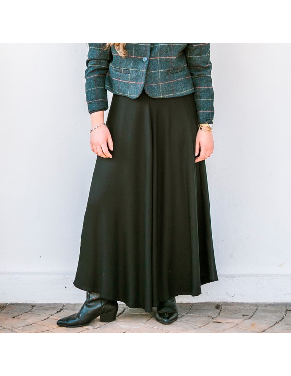 Falda Evasé Negra Chica/Woman 2