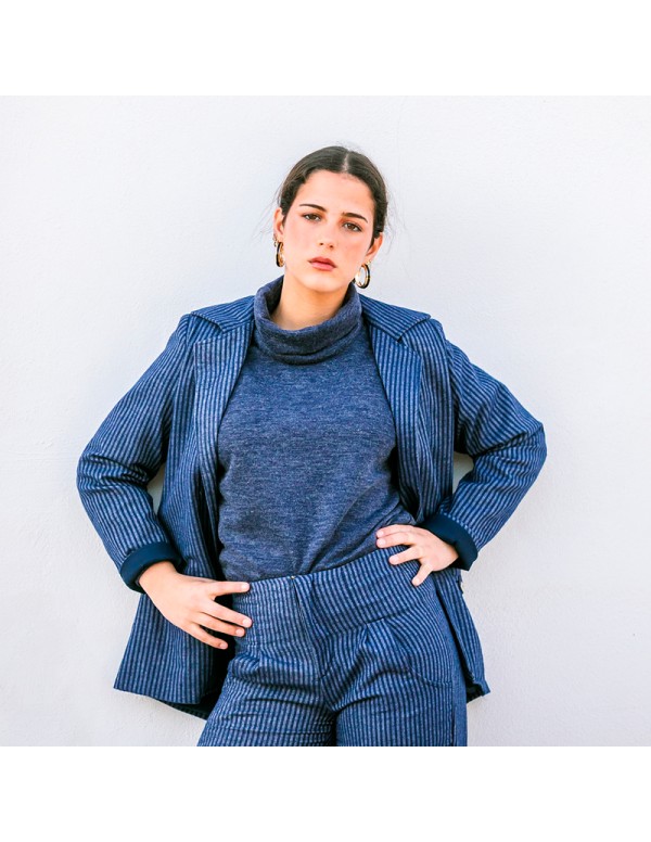 Blazer Raya Diplomática Azul Chica/Woman