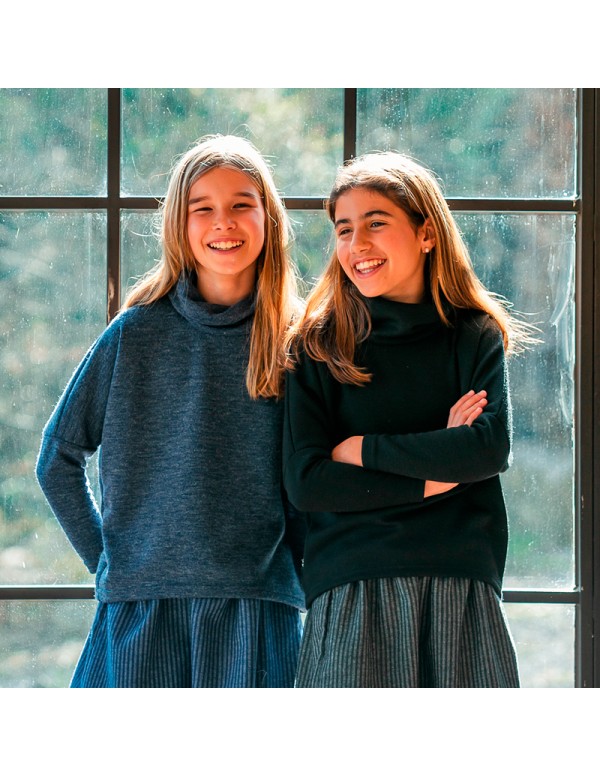 Jersey cuello vuelto niña/teen