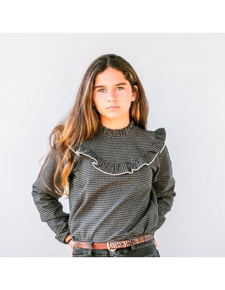 Blusa Nivot Vichy Mini Niña/Teen