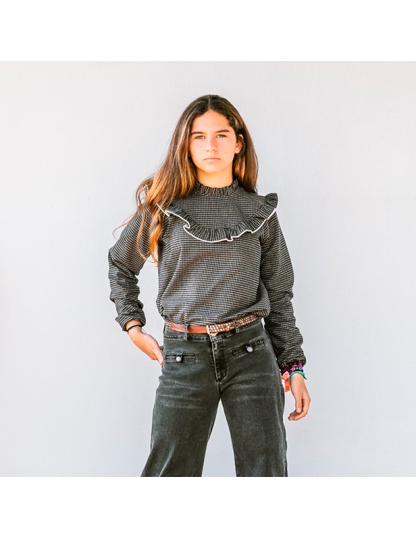 Blusa Nivot Vichy Mini Niña/Teen