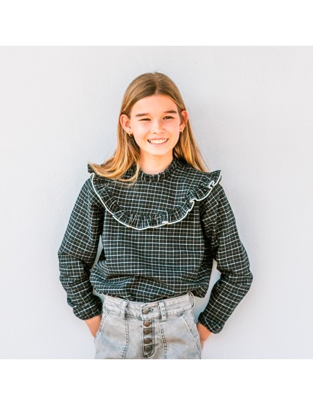 Blusa Nivot Vichy Maxi Niña/Teen