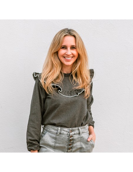 Blusa Nivot Vichy Mini Chica/Woman