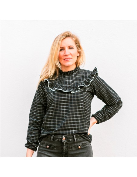 Blusa Nivot Vichy Maxi Chica/Woman