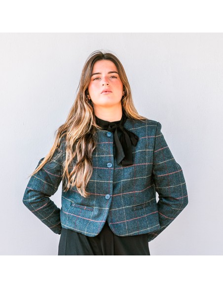 Chaqueta Chanel Petróleo Chica/Woman