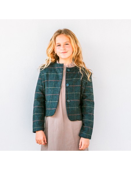 Chaqueta Chanel Petróleo Niña/Teen