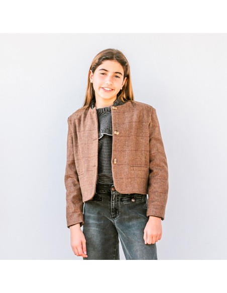 Chaqueta Chanel Camel Niña/Teen