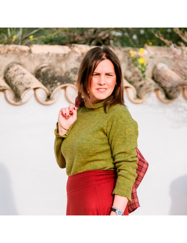 Jersey Chimenea Verde Chica/Woman