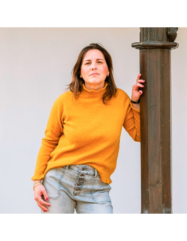 Jersey Chimenea Mostaza Chica/Woman