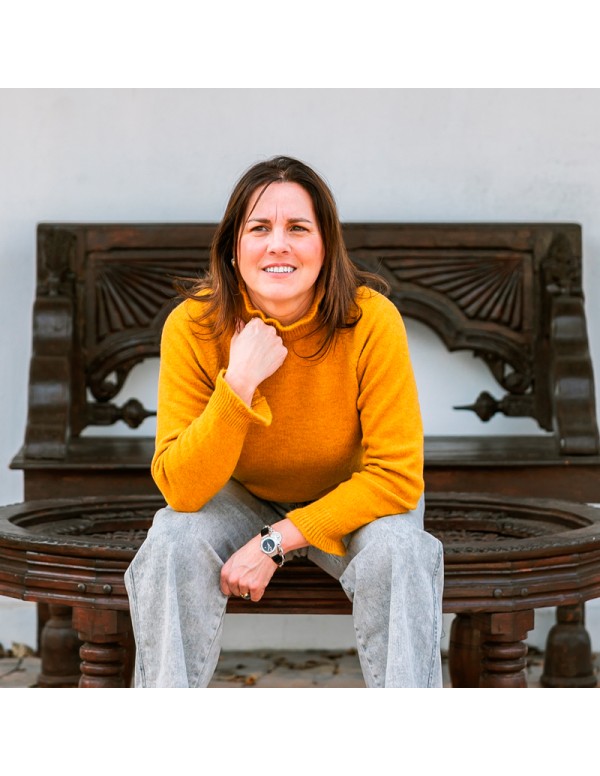 Jersey Chimenea Mostaza Chica/Woman