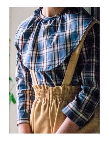 pantalon midi pana rasada mostaza