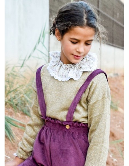 pantalon mini  pana rasada burdeos