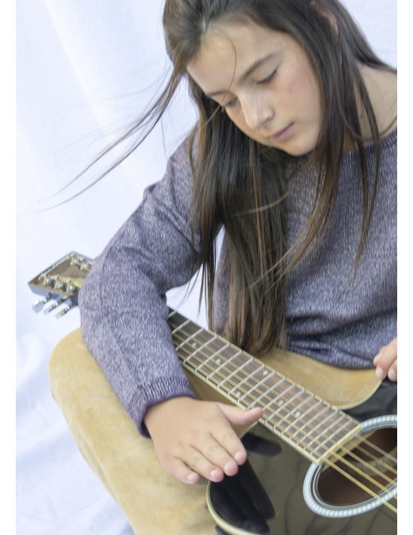 pantalon campana pana rasada mostaza