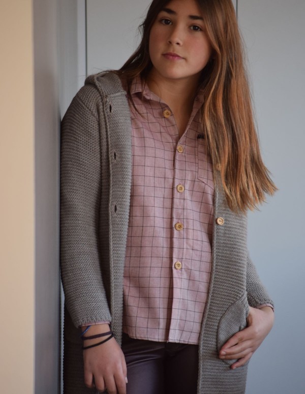 Blusa Sacha Junior Burgundy