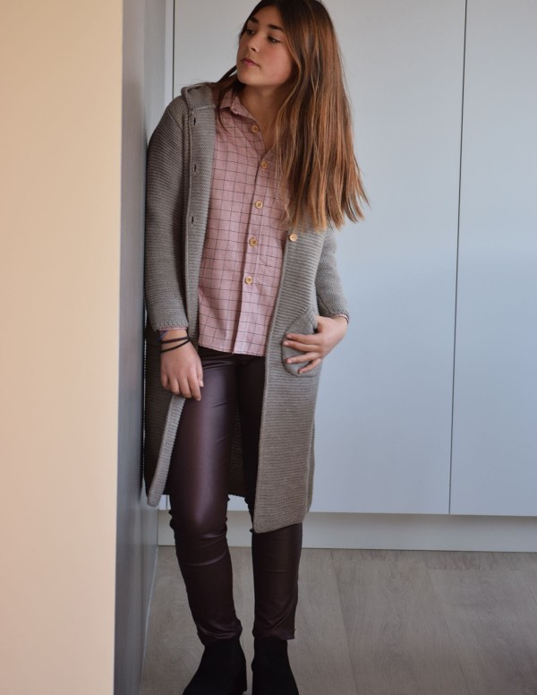 Blusa Sacha Junior Burgundy 2