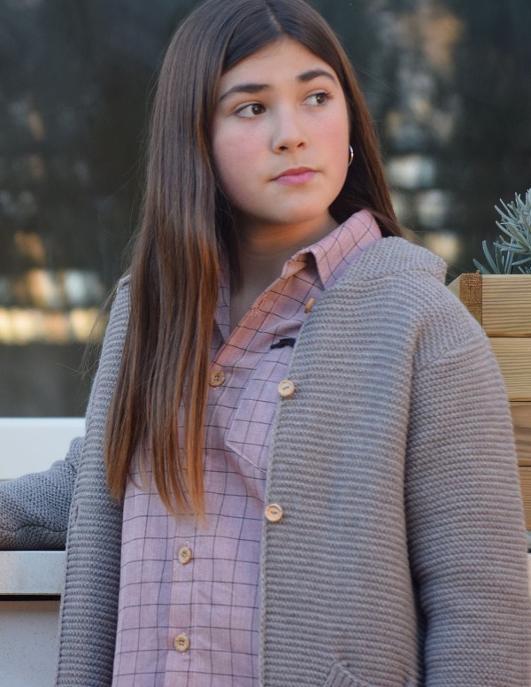 Blusa Sacha Junior Burgundy