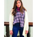 Blusa tartan azul
