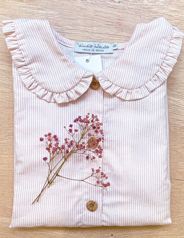 Blusa Bobo rayas rosa