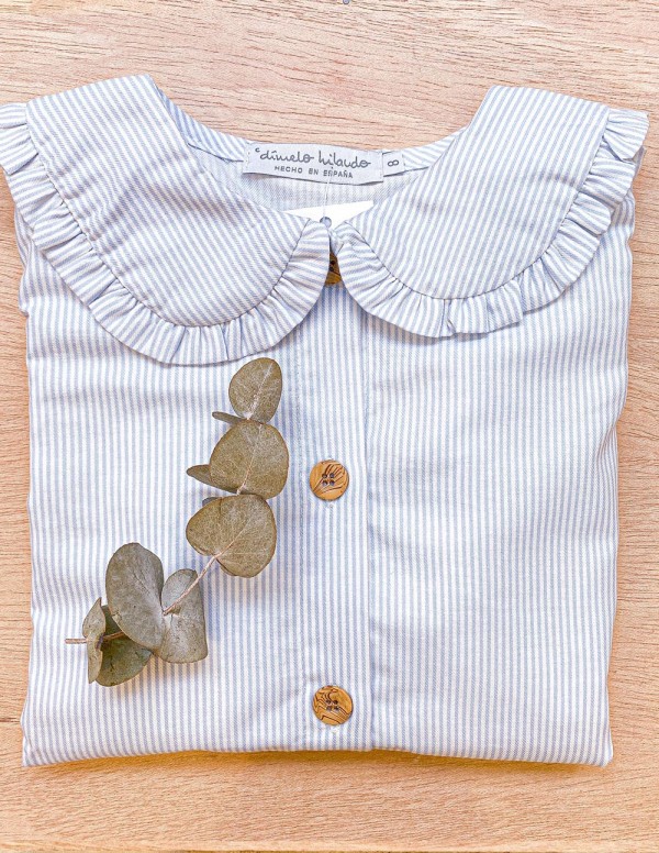 Blusa Bobo rayas azul