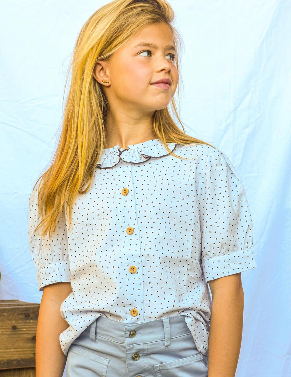 Blusa Marsan Azul
