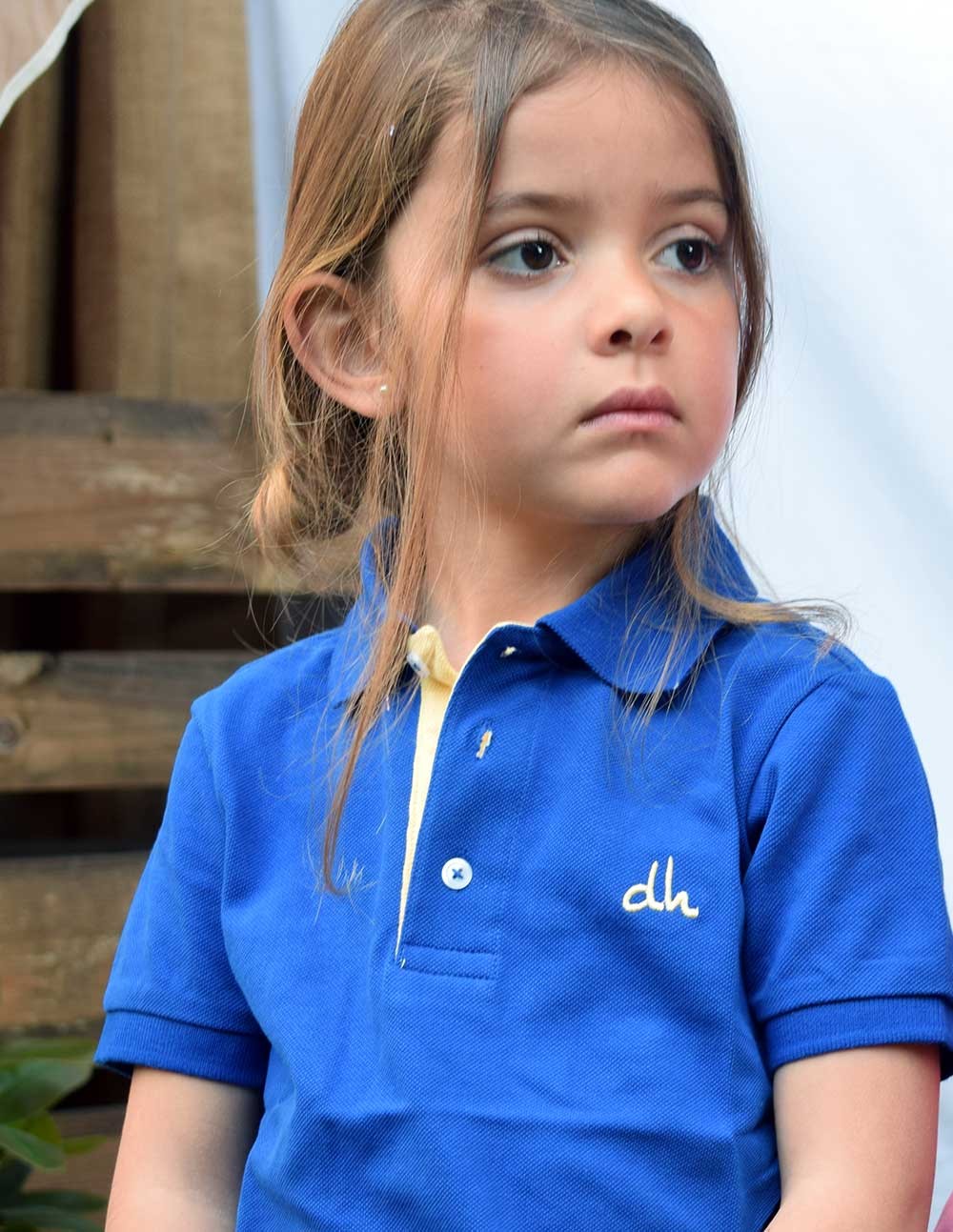 Polo azul Dimelo Hilando