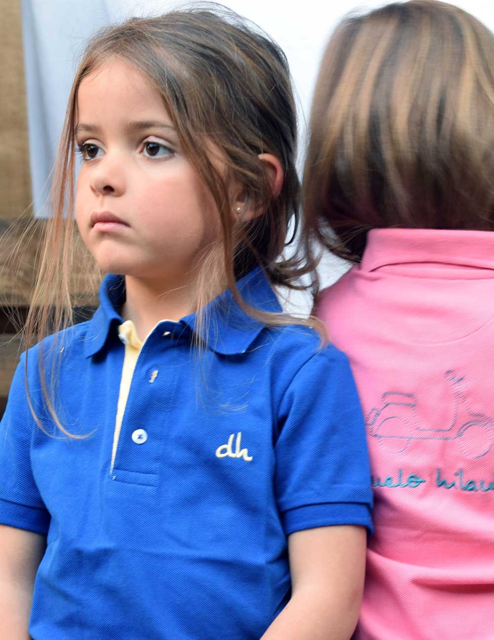 Polo azul Dimelo Hilando