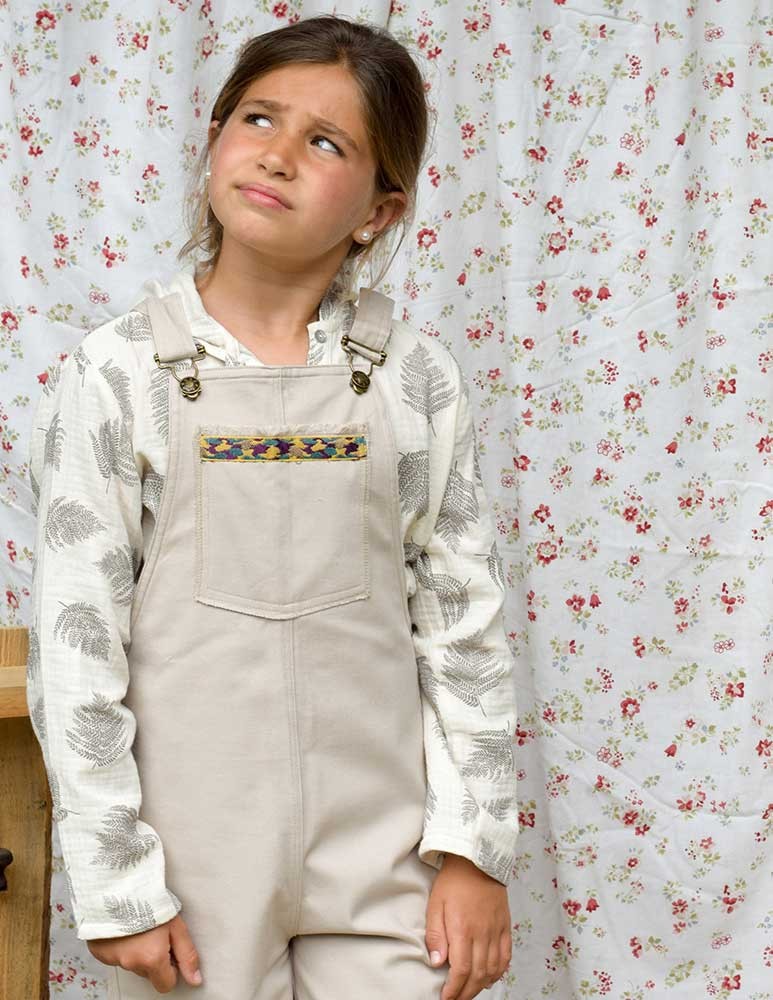 Peto beige sarga jean