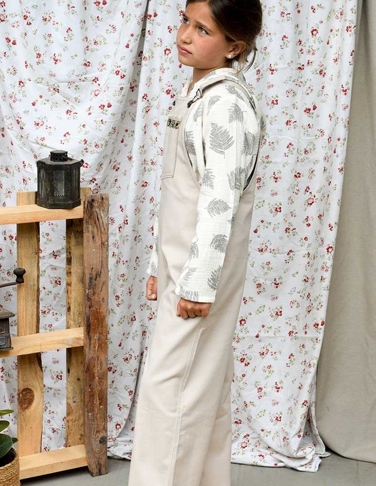 Peto beige sarga jean