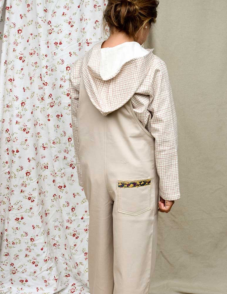 Peto beige sarga jean