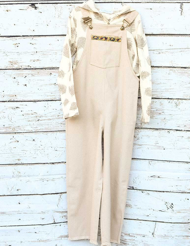 Peto beige sarga jean