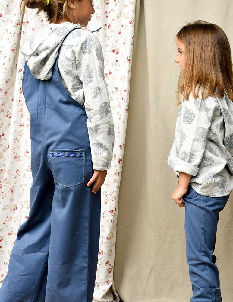 Peto azul sarga jean