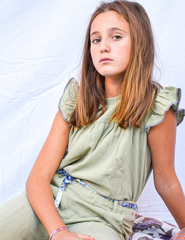 Blusa alas rativor verde – Dímelo Hilando