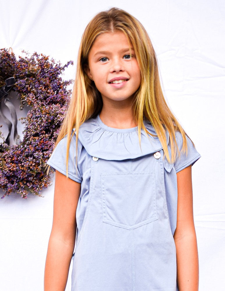 Camiseta casual cielo