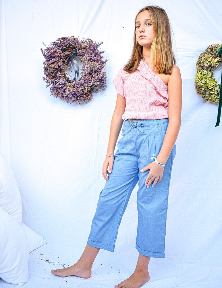 Pantalón tencel  denim
