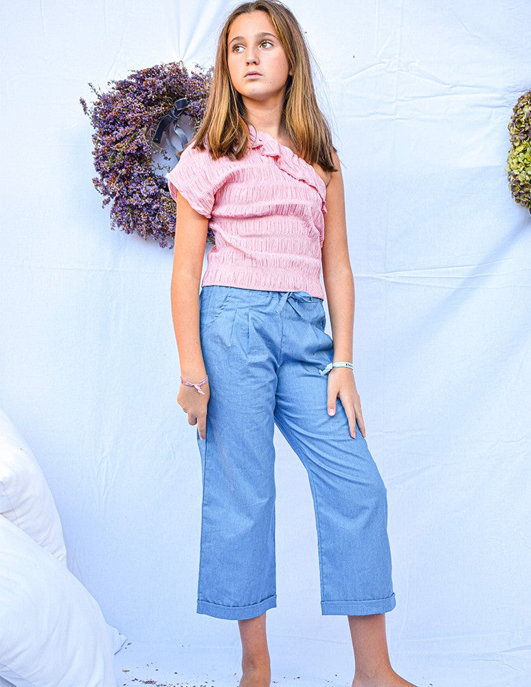 Pantalón tencel  denim