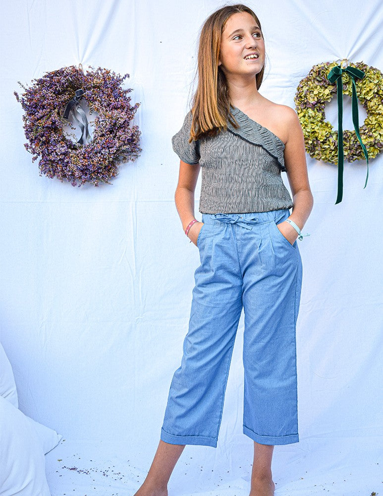 Pantalón tencel  denim